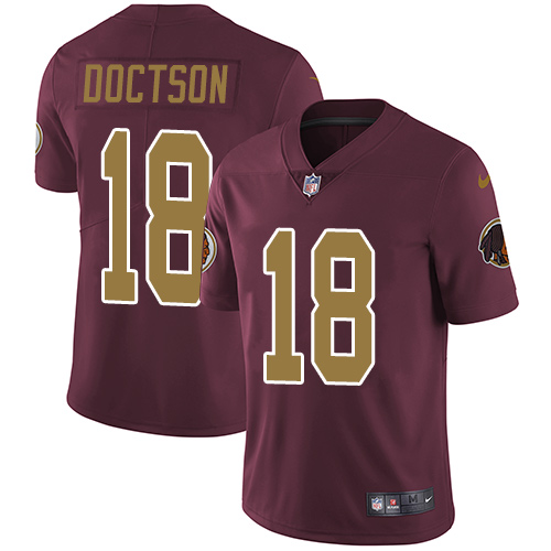 Nike Redskins #18 Josh Doctson Burgundy Red Alternate Youth Stitched NFL Vapor Untouchable Limited Jersey